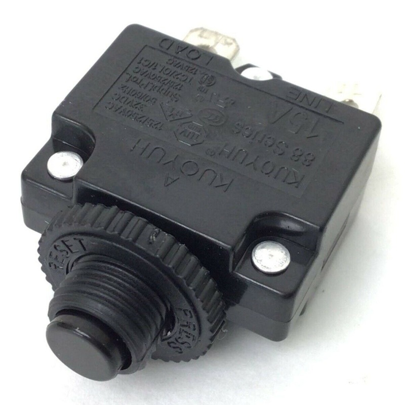 Bowflex 22 – T22 Treadmill Fuse Power Entry Circuit Breaker 15A 22-15ACBF