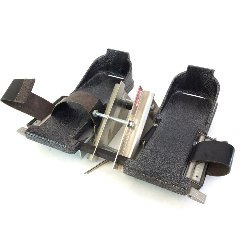 Life Fitness Rower Footrest Set Push Plate Foot Pedal and Strap AK01-00038-0001