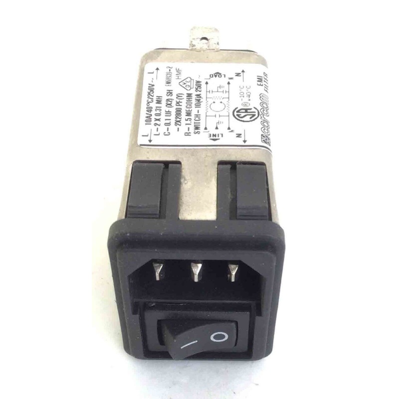 Expresso S3U NOVO Upright Bike Power Entry Module Corcom Switch Inlet Socket