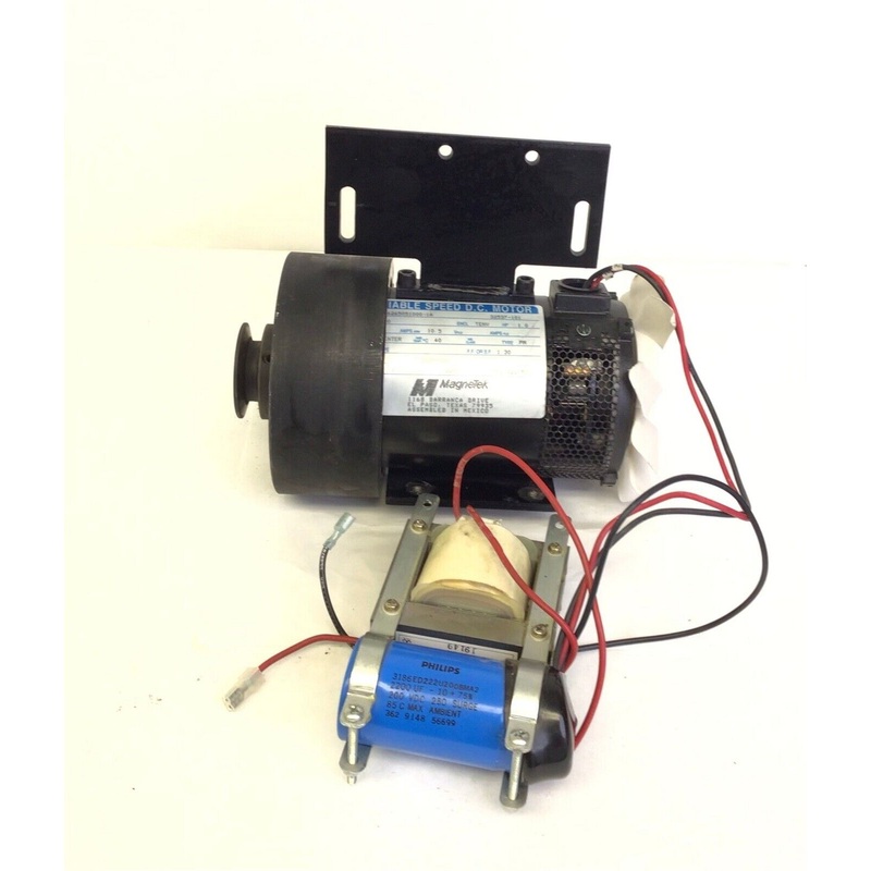 Weslo Mode 1 Treadmill Magnetek Drive Motor W/Transformer & Capacitor 32537-101