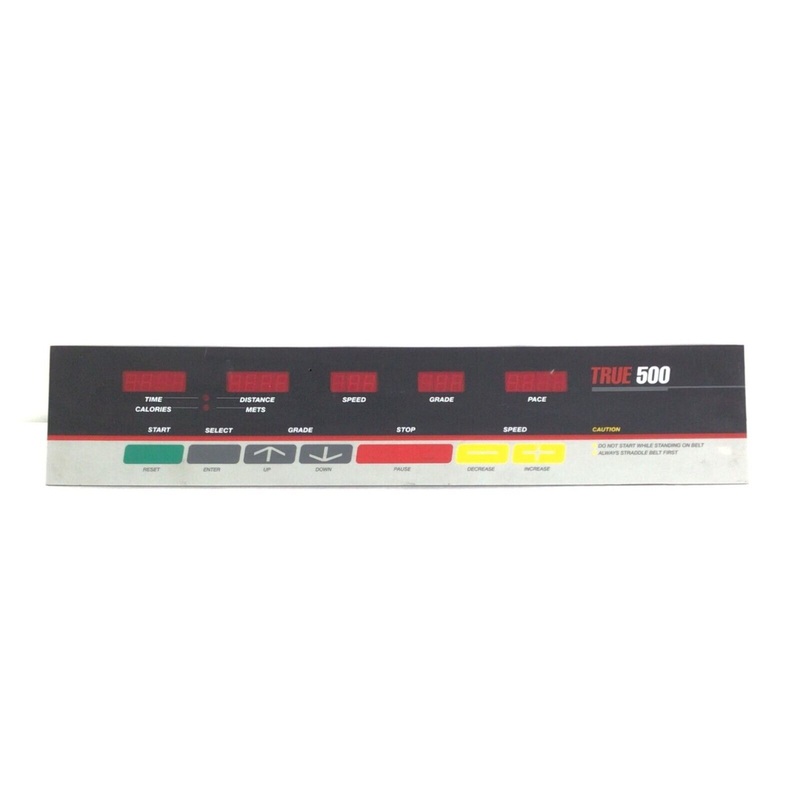 True 500 Treadmill 5 Window Display Console with Digital Concept Circuit Board