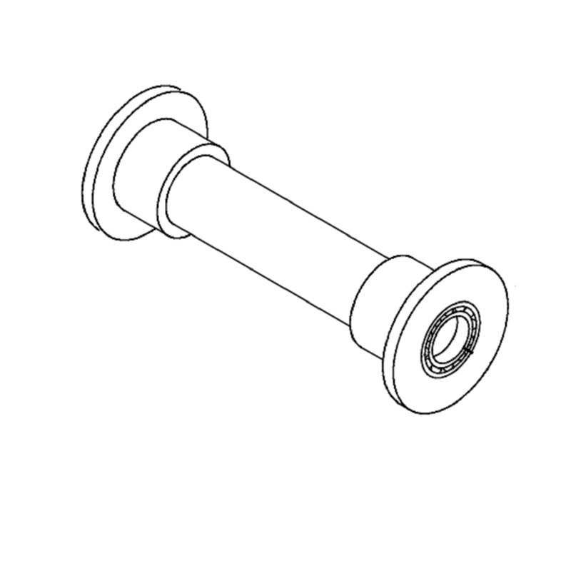 Matrix Horizon Fitness Oxford 5 W1x-G4 Rower Slipping Base Cylinder Set 092317