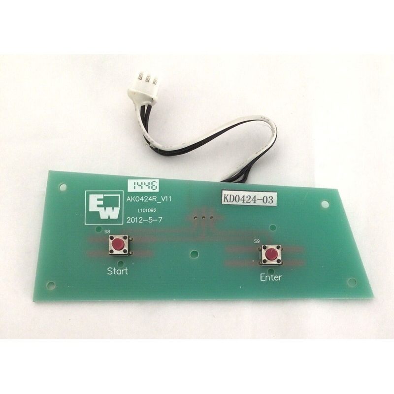 Xterra Fitness TR6.6 Treadmill Console Key Board R Start Enter Button