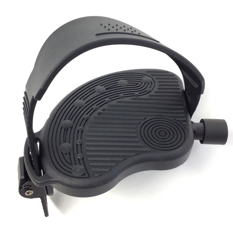 Cybex Life Fitness Stationary Bike Left Foot Pedal with Strap 1006920-0001