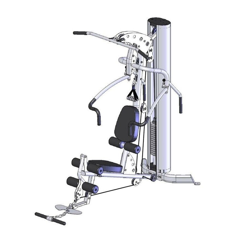 Used Inspire M1 2010 Compact Home Gym For Basement Applications – Low Ceiling