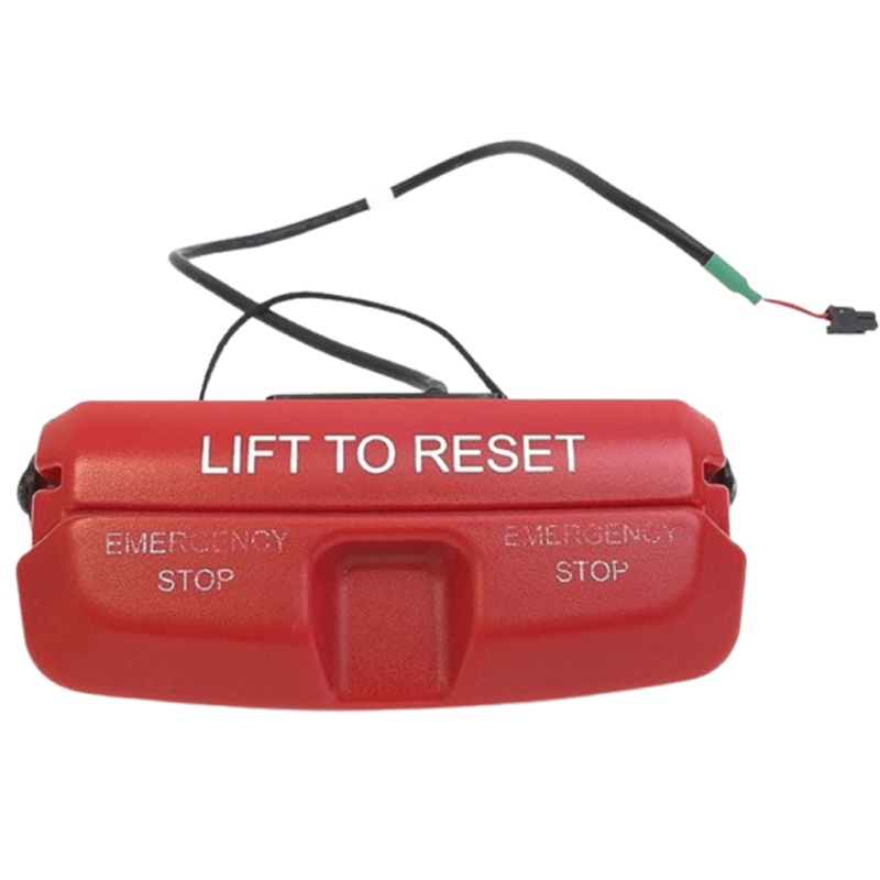 Used Matrix Fitness T1x T1xe T3x T3xe Treadmill Emergency Stop Switch Set 0000093027