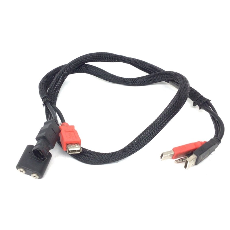 Expresso Fitness S3R WIN Recumbent Bike USB Audio Wire Harness Set 6000.0069.01