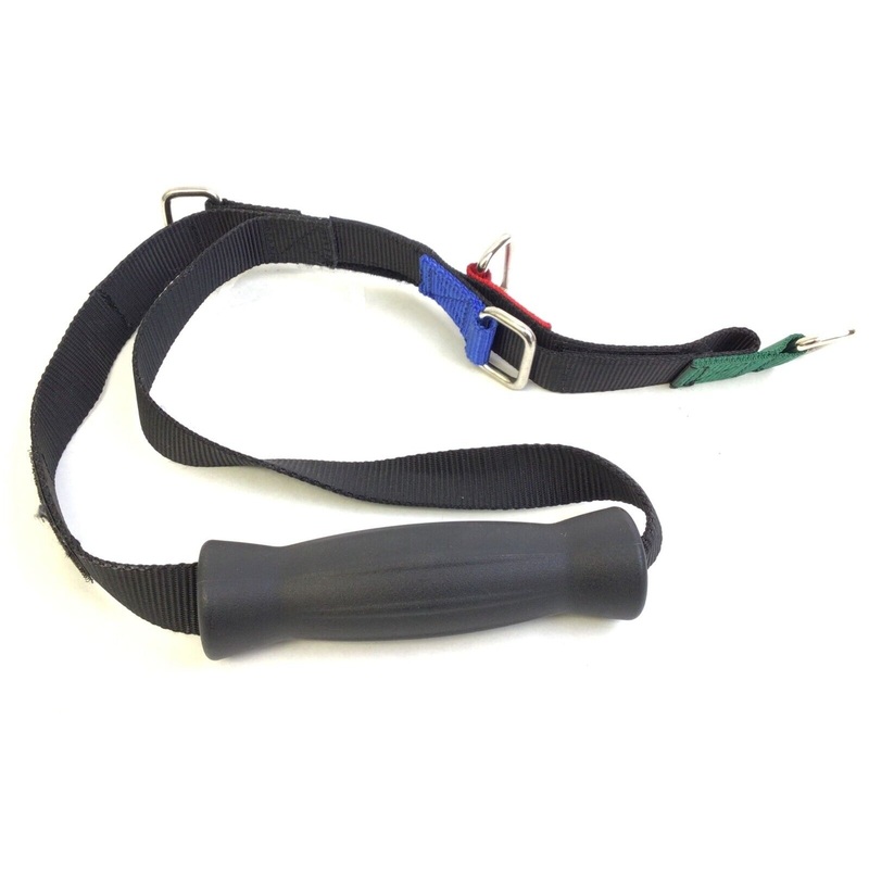 Used Life Fitness Parabody Home Gym Length Adjustable Strap with Handle LEA7745501
