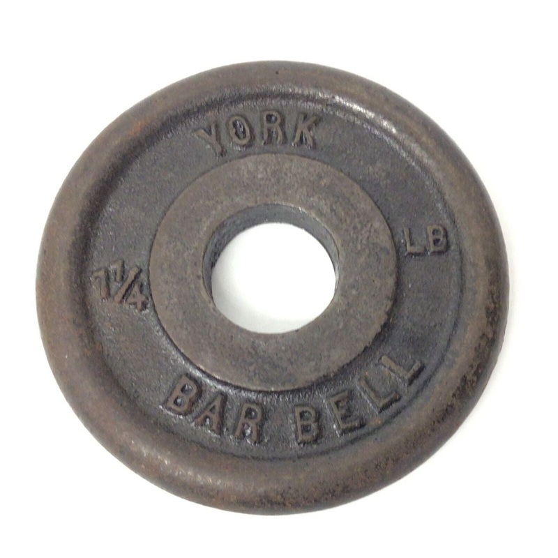 York Standard Weight Plate 1.25 Lb