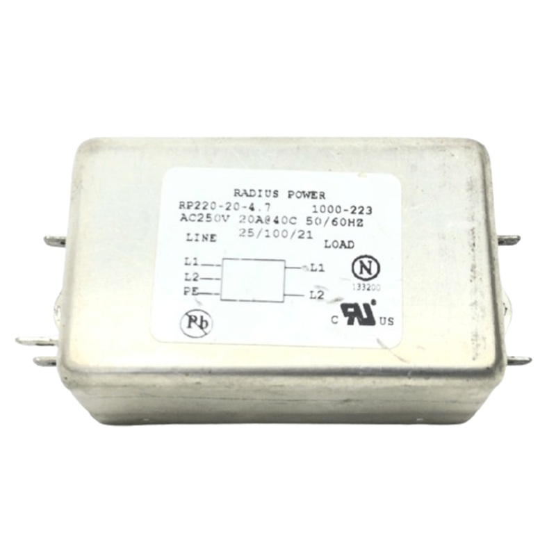 Cybex Treadmill Power Supply EMI Line Input Filter MFR-RP220-20-4.7 EC-15783