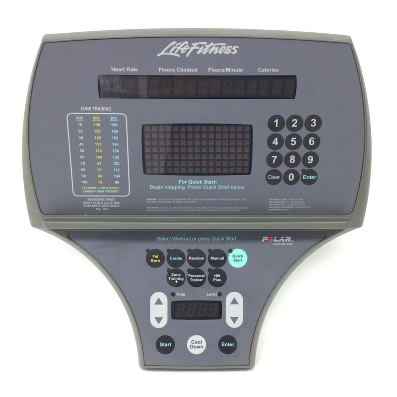 Life Fitness 95s Stepper Console Assembly Ak47-00094-0001