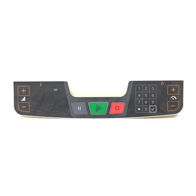 Matrix Fitness CTM750 Treadmill Display Console Overlay keypad 1000429863
