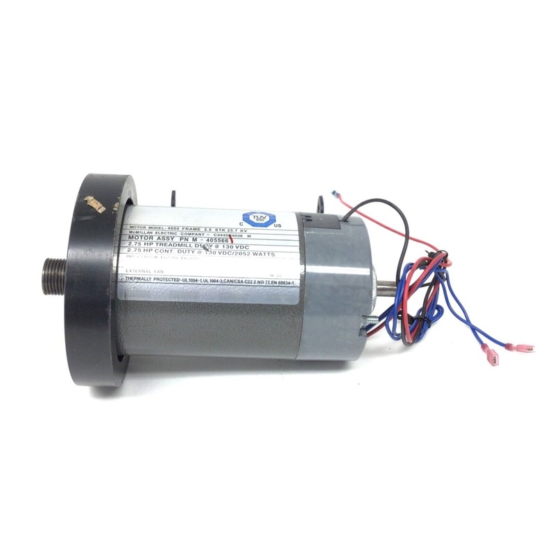 Used Proform 8.7 Trainer Treadmill Dc Drive Motor With Flywheel MFR M-405566 & 445417