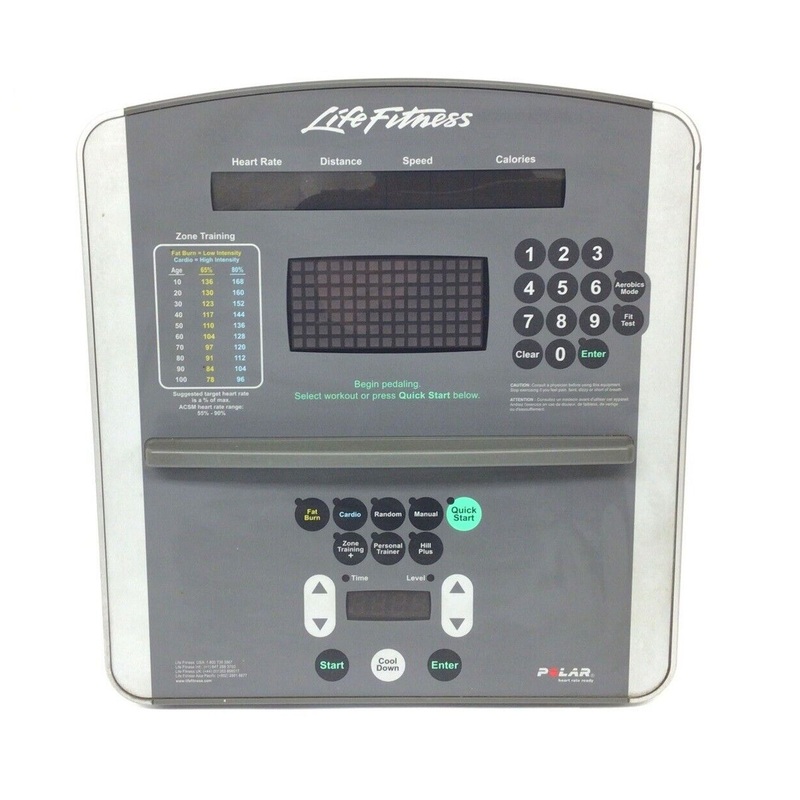 Life Fitness 95L Summit Trainer Stepper Display Console Assembly AK68-00178-0000