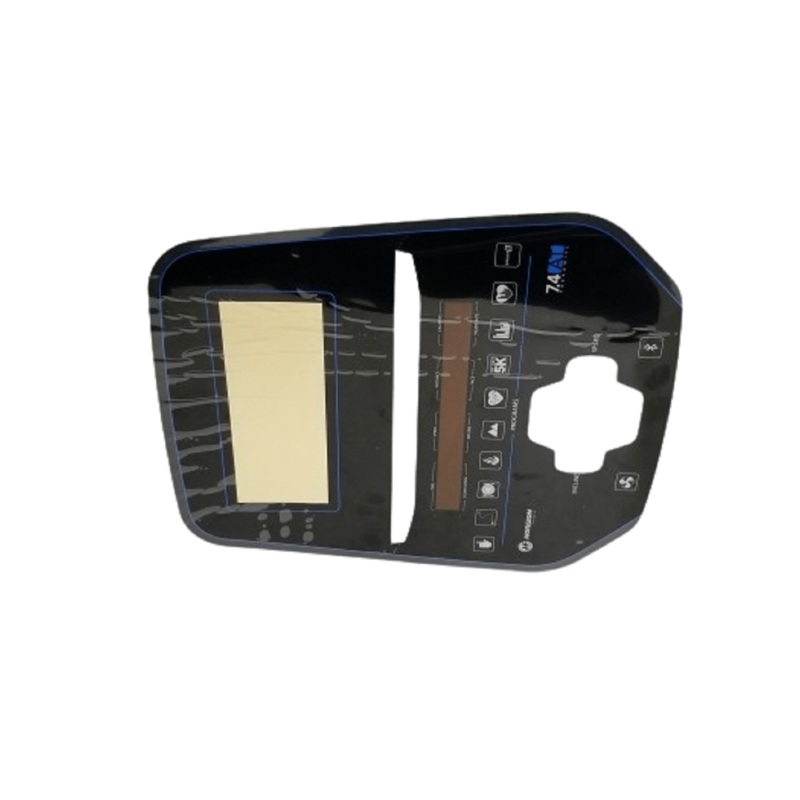 Horizon Fitness 7.4AT TM746 TM499 7.4AT-02 TM746B TM499B 7.4AT-04 TM499G Treadmill Upper Console Overlay Manipulate 1000430216