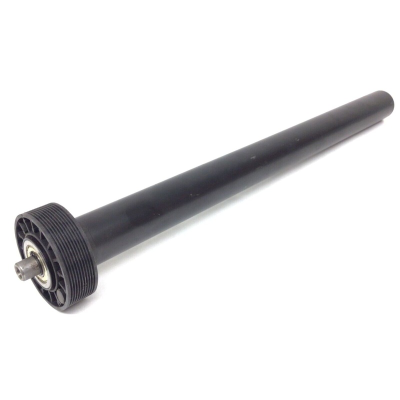 Front Drive Roller With Pulley 25.5 L 2 D Pulley D 3.5 Spindle 5/8 Treadmill