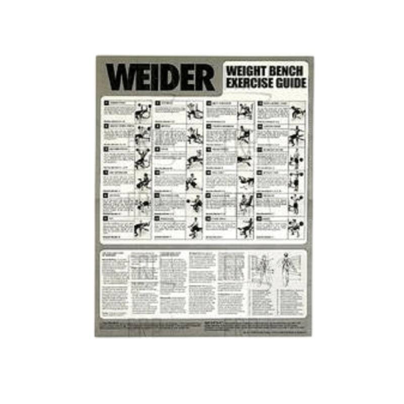 Weider Icon Strength System Exercise Poster 199726