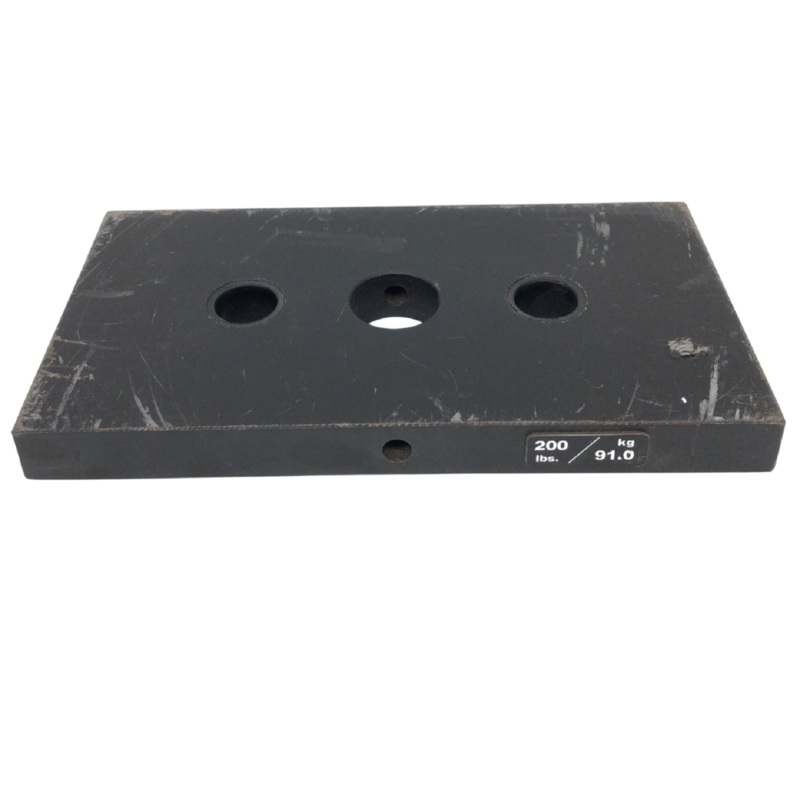 Cybex Strength System Weight Stack Plate L 11 x W 6 x H 1 Guide Rod Hole 1