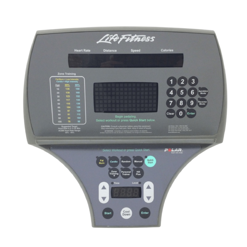 Life 91Xi 91X-0000-01 Elliptical Display Console Assembly AK61-00203-0002