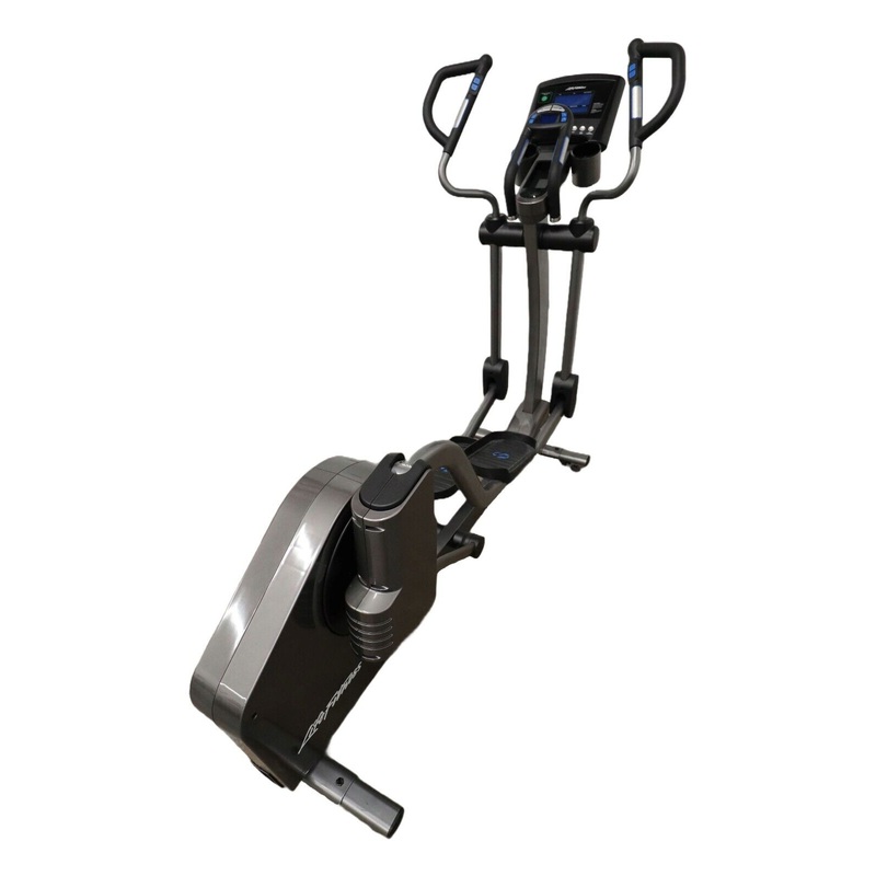 Life Fitness E5 Cross Trainer W/Go Console E5X061 Adjustable Stride Elliptical