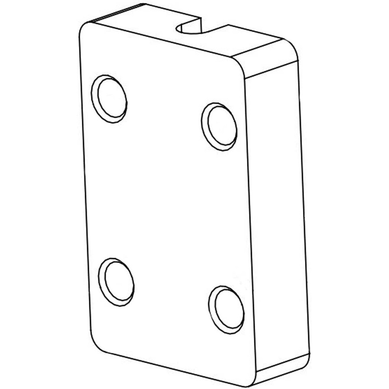 Cable Clamp Block 1000371229 Matrix Commercial Strength System