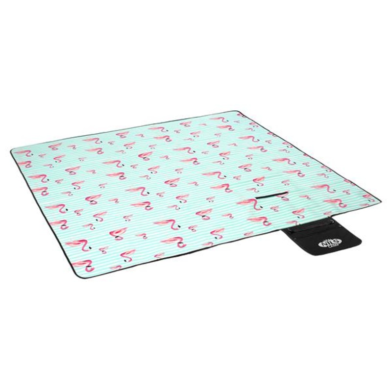 NC8005 PASY FLAMINGI KOC PIKNIKOWY 200×200 PE ALU NILS CAMP