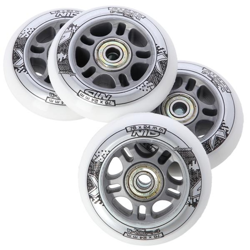 PU 76×24 82A BIAE N (4 szt.) + ABEC-7 (8 szt.) ZESTAW NILS EXTREME