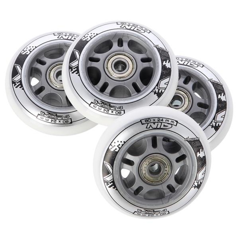 PU 80×24 82A BIAE N (4 szt.) + ABEC-7 (8 szt.) ZESTAW NILS EXTREME