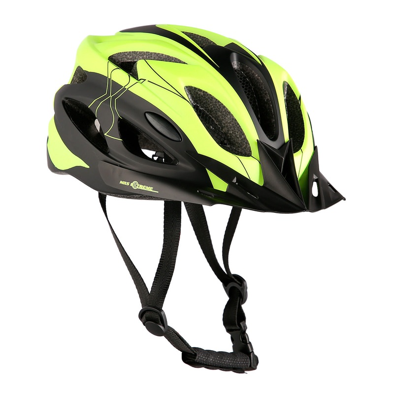 MTW291 CZARNO-TY ROZM. L (55-61CM) KASK NILS EXTREME