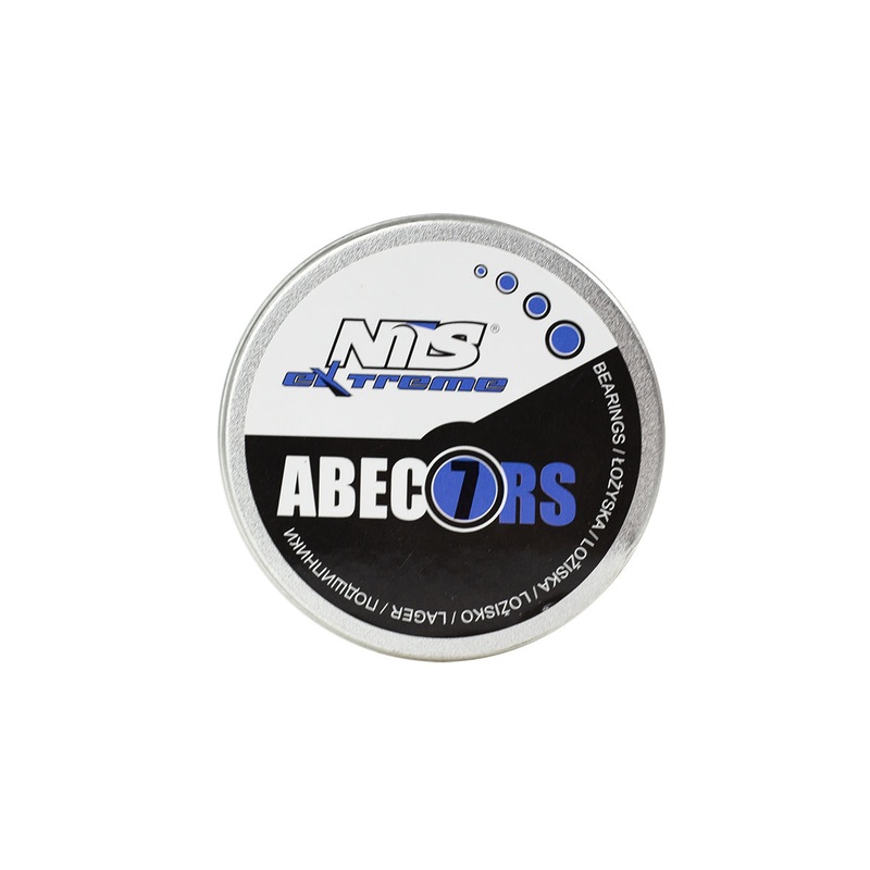 ABEC-7 RS NIEBIESKI CARBON OYSKA (8szt.) OPAK. METAL NILS EXTREME
