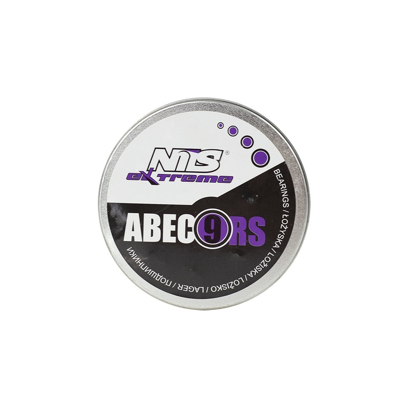 ABEC-9 RS PURPUROWY CARBON OYSKA (8szt.) OPAK. METAL NILS EXTREME