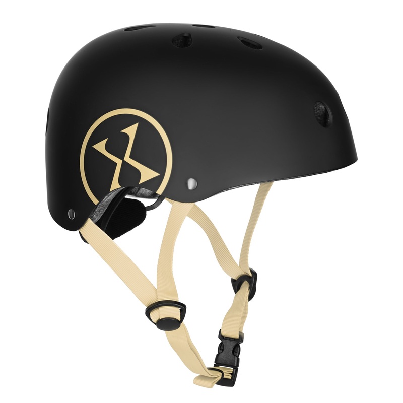 MTW001-1 KASK CZARNO-BEOWY ROZM. XS(48-52CM) NILS EXTREME