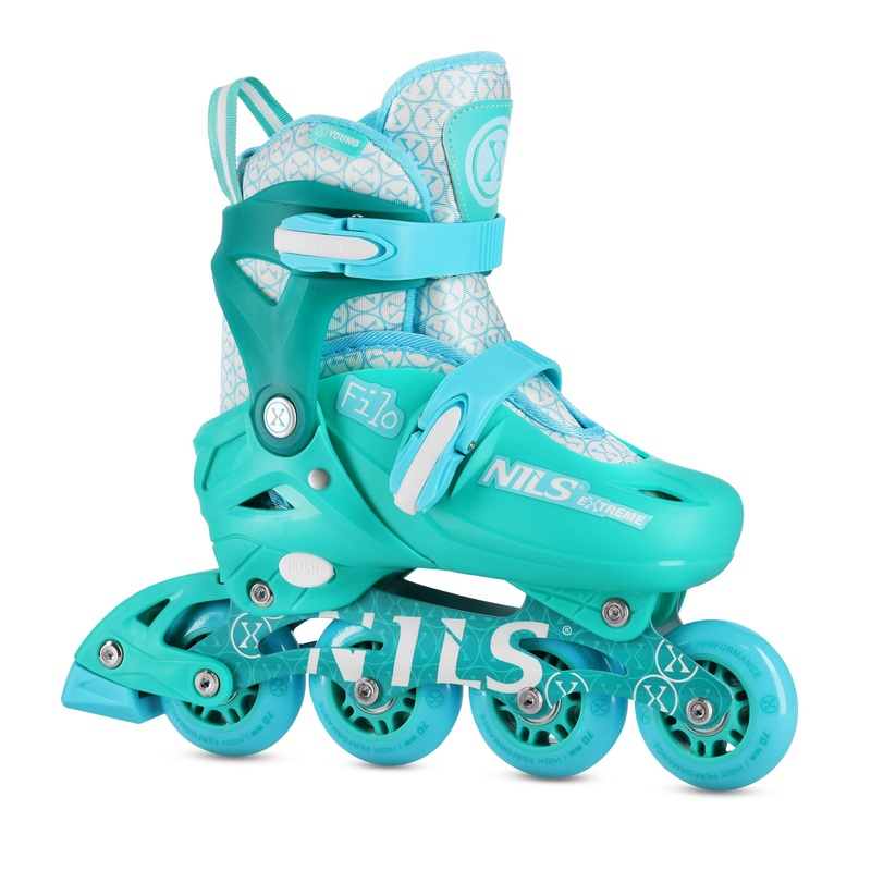 NA13102 YWOROLKI FILO ZIELONE ROZM. M(34-37) NILS EXTREME