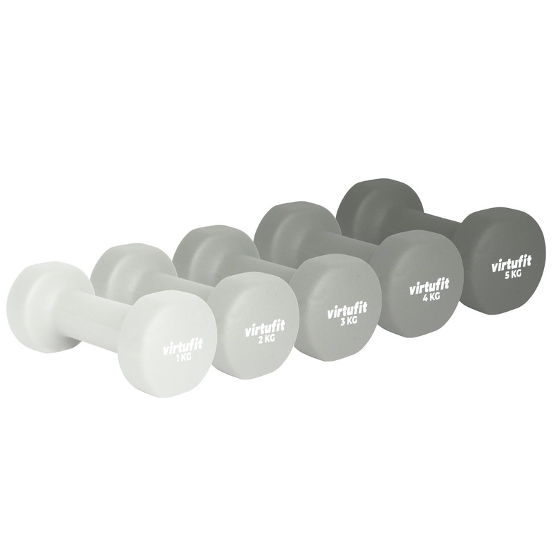 VIRTUFIT ZESTAW HANTLI WINYLOWYCH PRO – 2 X 3 KG