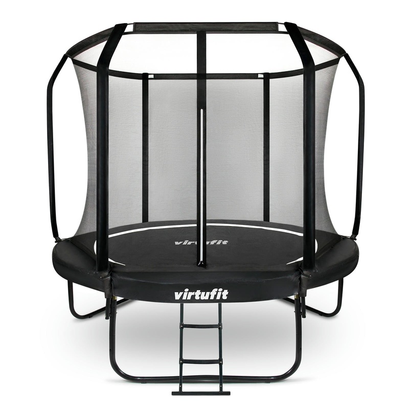 VIRTUFIT TRAMPOLINA PREMIUM Z SIATK BEZPIECZESTWA 251 CM