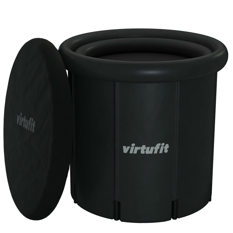 VIRTUFIT WANNA LODOWA XXL – 375 LITRW – ANTRACYT – Z AKCESORIAMI