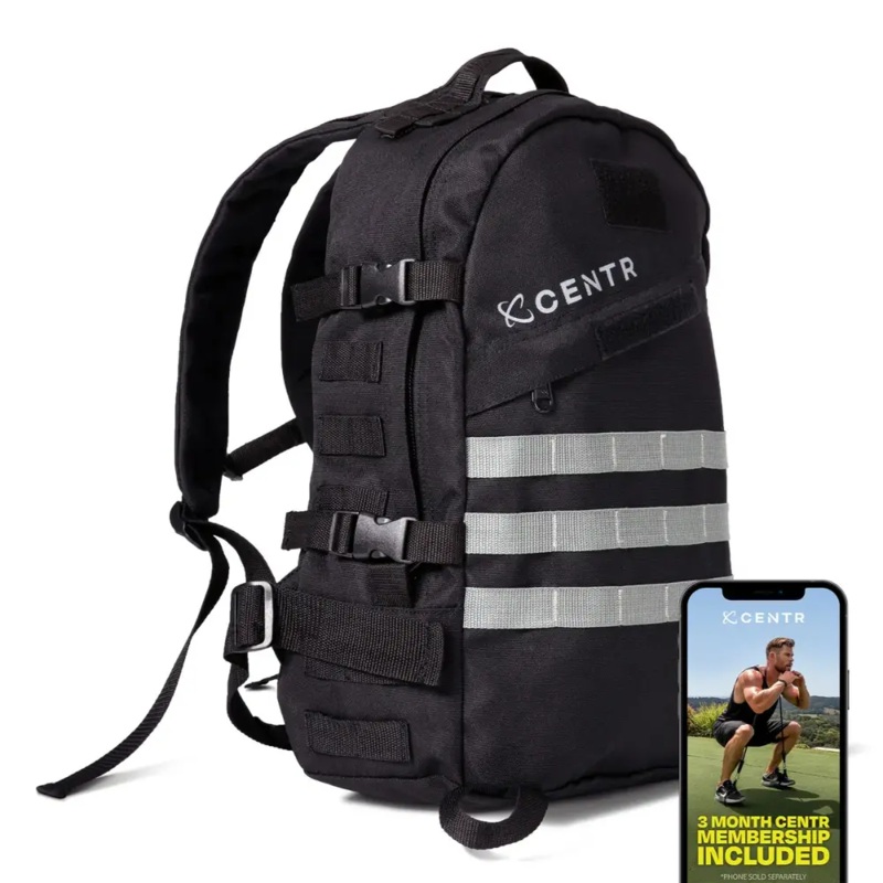 Plecak Treningowy Centr Rucksack z obcieniem do 22,7 kg (obcienie sprzedawane osobno) (CRUZK)